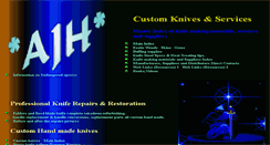 Desktop Screenshot of ajh-knives.com